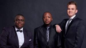 Brian Gadisi, Alan Gie and Themba Hadebe